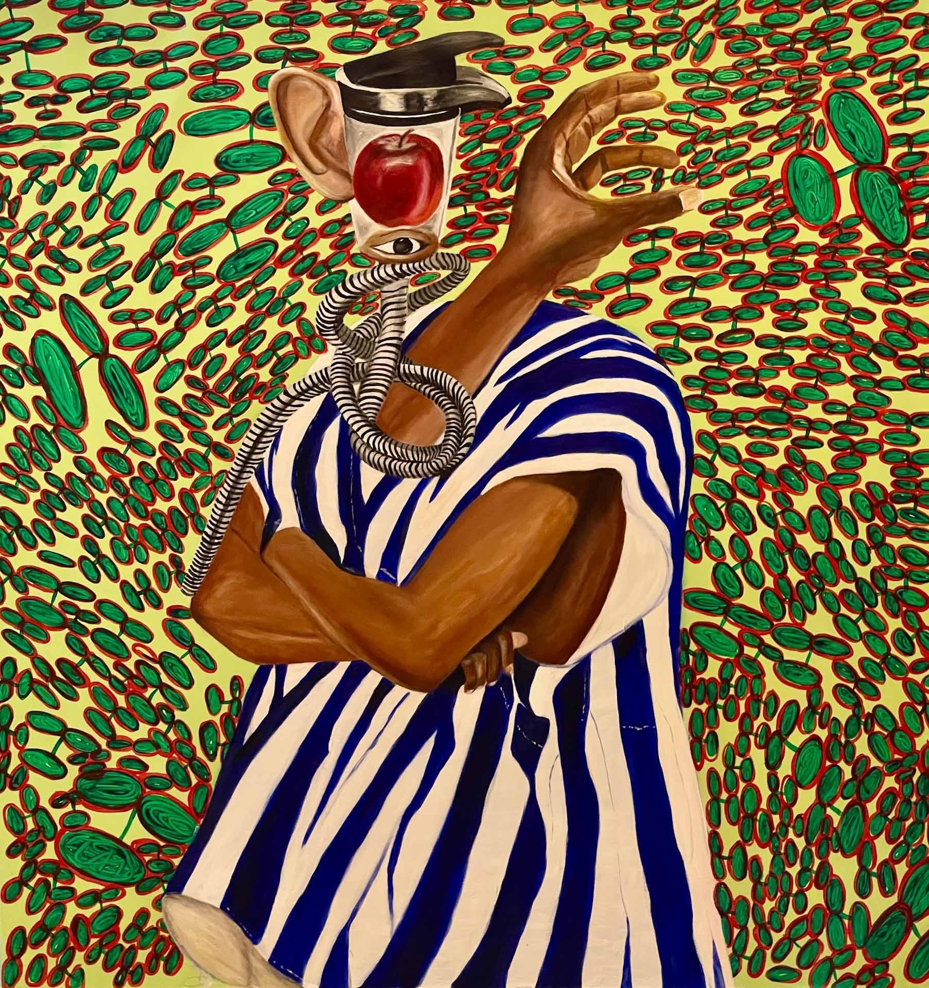 Self-Portrait with Batakari, 2022